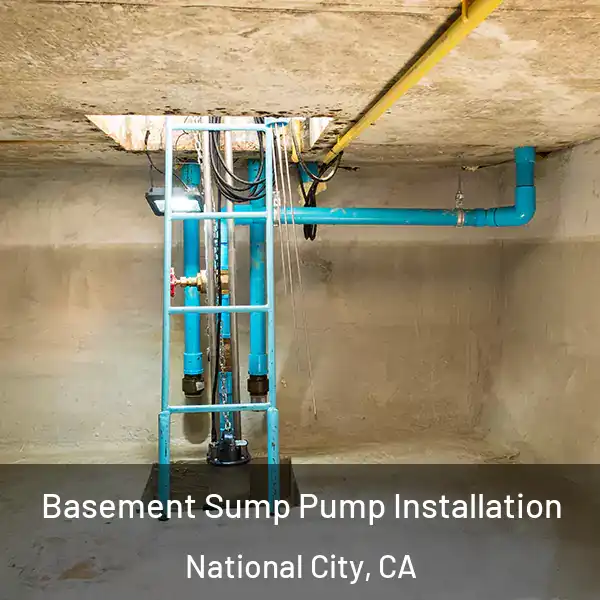  Basement Sump Pump Installation National City, CA