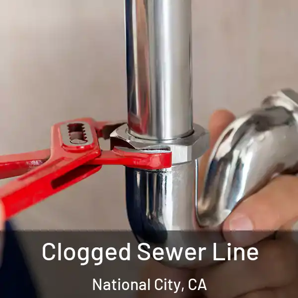  Clogged Sewer Line National City, CA