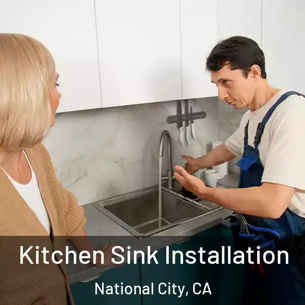  Kitchen Sink Installation National City, CA